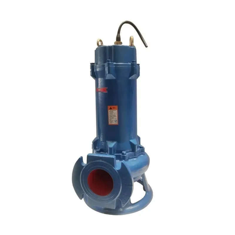 Waste Dirty Water Pumps Grinder Cutter Dewatering Centrifugal Submersible Sewage Pump