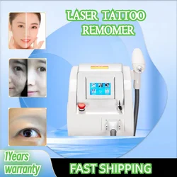 2024. High power mini whitening facial laser Q-switch ND Yag 1064 532nm tattoo removal laser equipment carbon skin