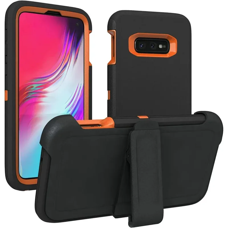 Luxury Business Armor Ott Defender Box Drop Proof Case For Samsung Galaxy S8 S9 S10 Plus S10E Note 8 9 10 ShockProof Hard Cover
