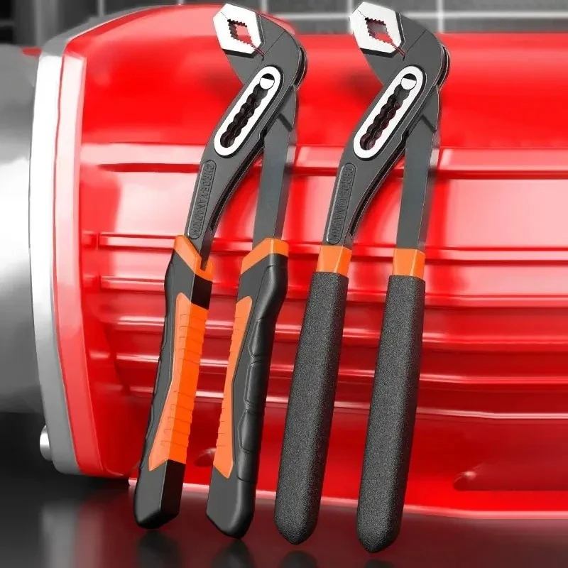 

8/10/12 Inch Multifunctional Adhesive Pump Pliers, Quick Release Water Pipe Pliers, Industrial Grade Electrician Tool