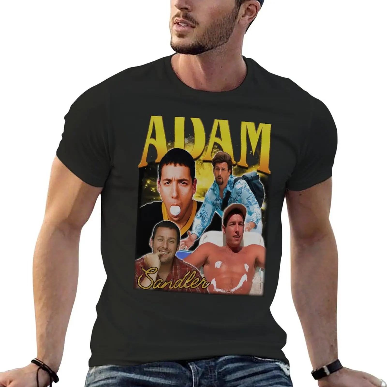 Adam Sandler 90s T-Shirt Blouse vintage anime shirt clothing for men