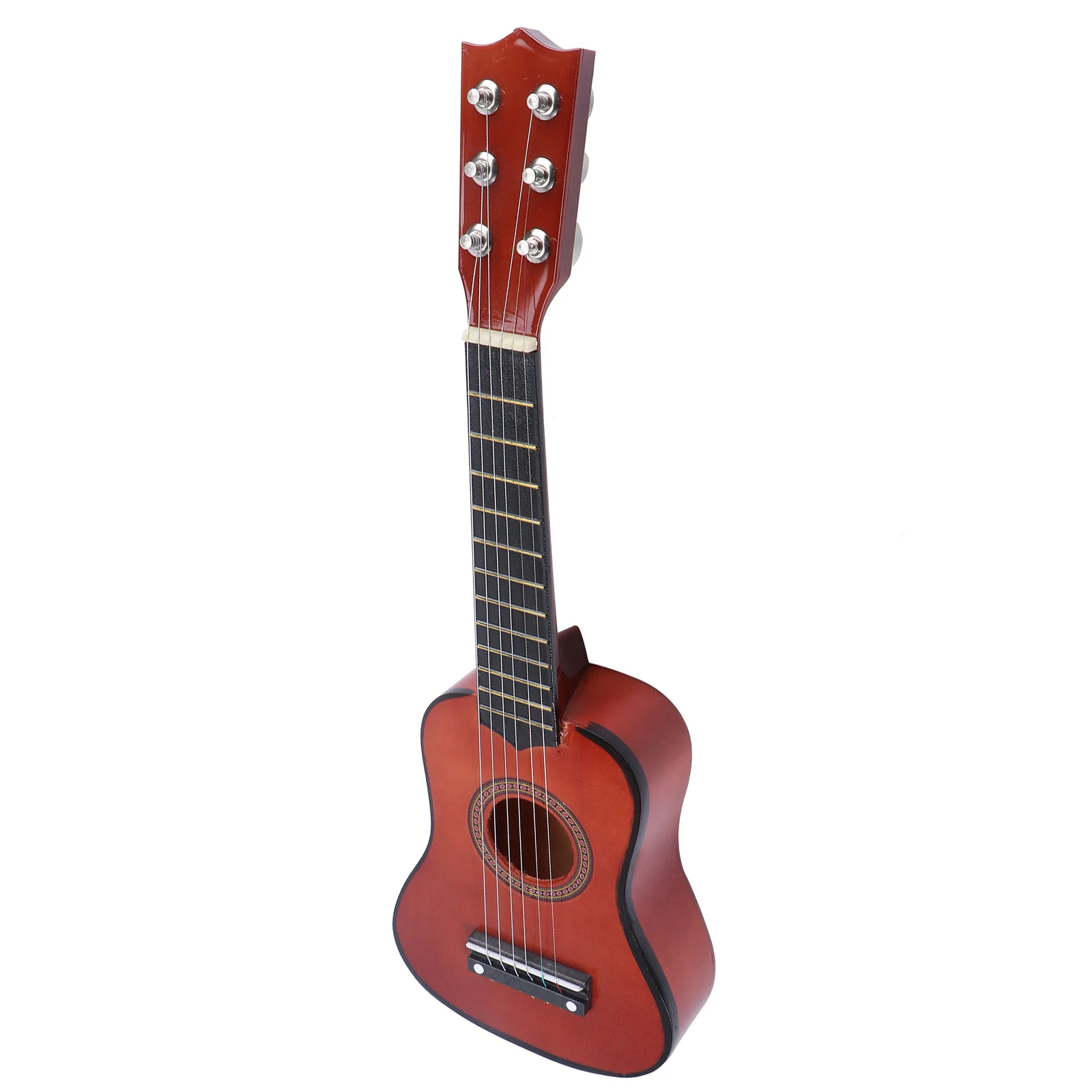 Beginner 21 inch akoestische gitaar voor kinderen Folk stijl 6-snarige muziekinstrument speelgoed kleine oefengitaar draagbaar muzikaal cadeau