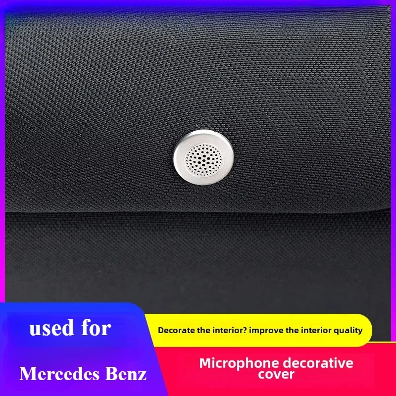 For Mercedes-Benz W205 W206 W213 W214 W222 W223 X253 S254 modified roof microphone interior supplies decorative strip