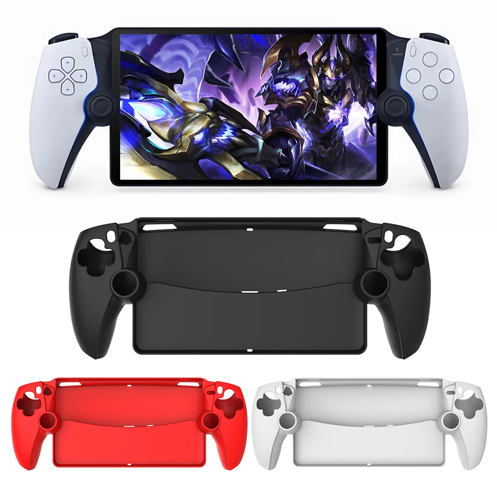 حافظة حماية من السيليكون مضادة للخدش، غطاء حماية كامل، غطاء حماية لبوابة بلاي ستيشن لبوابة PS5 #5