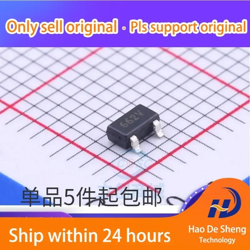 10PCS/LOT XC6206P332MR SOT23-3L Logo 662K 3.3V LOW DIFFERENTIAL LINEAR Voltage Regulator IC New Original In Stock