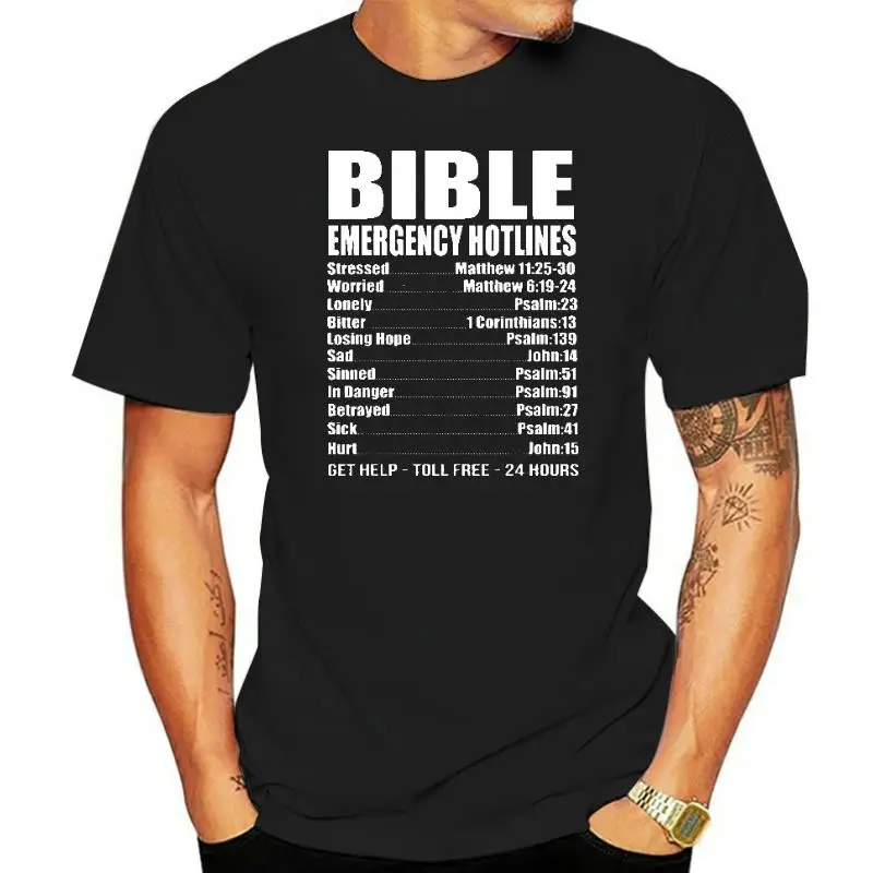 Bible Emergency Numbers Funny Hotline Christian Unisex Gift Sweatshirts For Men Printing Father Day Hoodies Long Sleeve Hoods