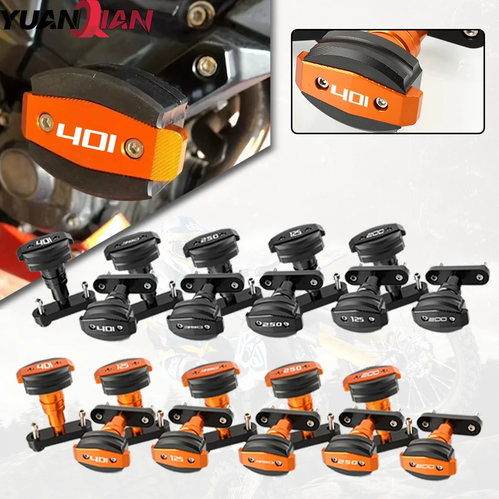 

For DUKE125 DUKE200 DUKE250 DUKE390 Duke 390 2014-2024 Motorcycle Falling Protection Frame Slider Fairing Crash Pad Protector