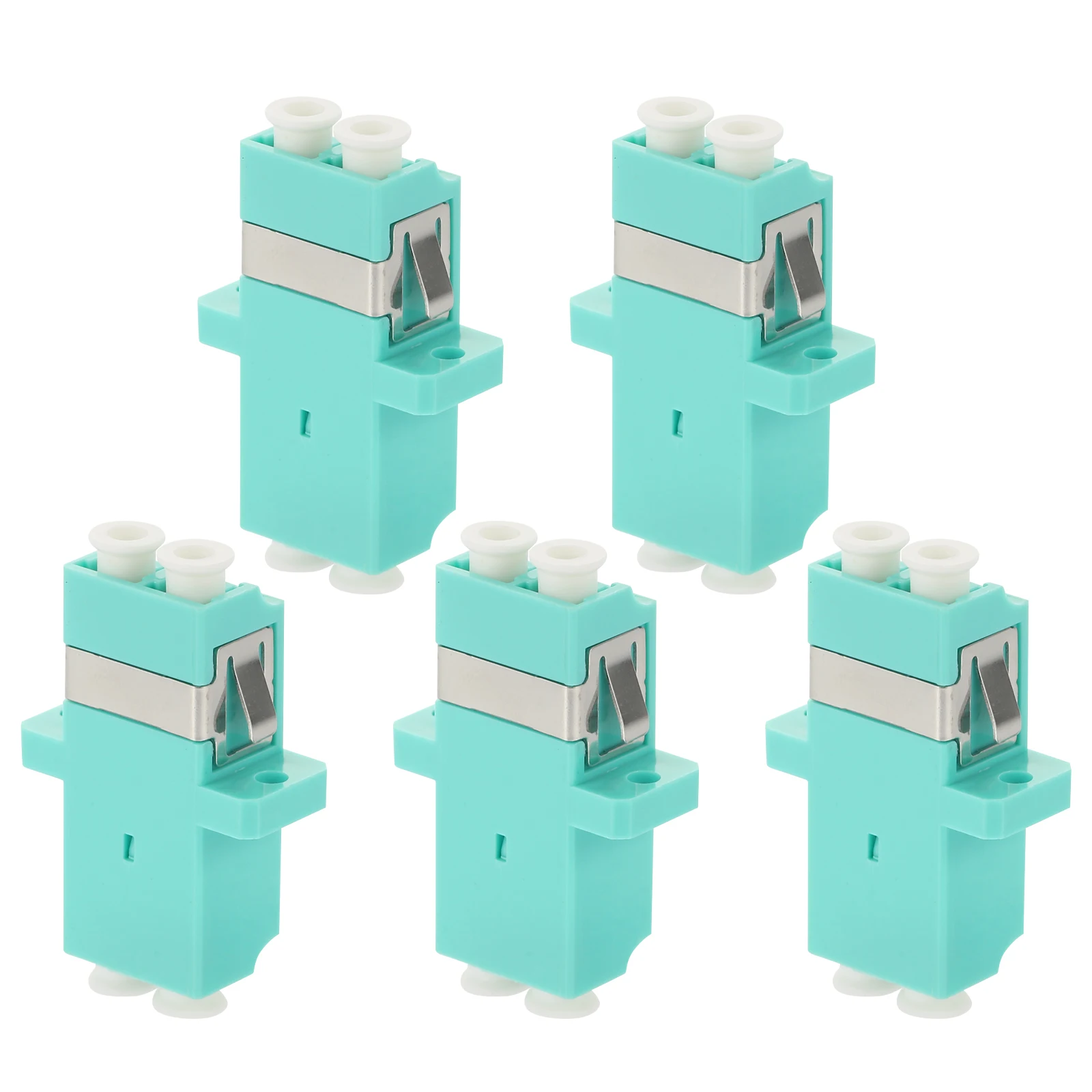 

Fiber Optic Flange Adapter Duplex LC Female to LC Female Connector Coupler Cable OM4 50 125 Reusable Fiber Connectors
