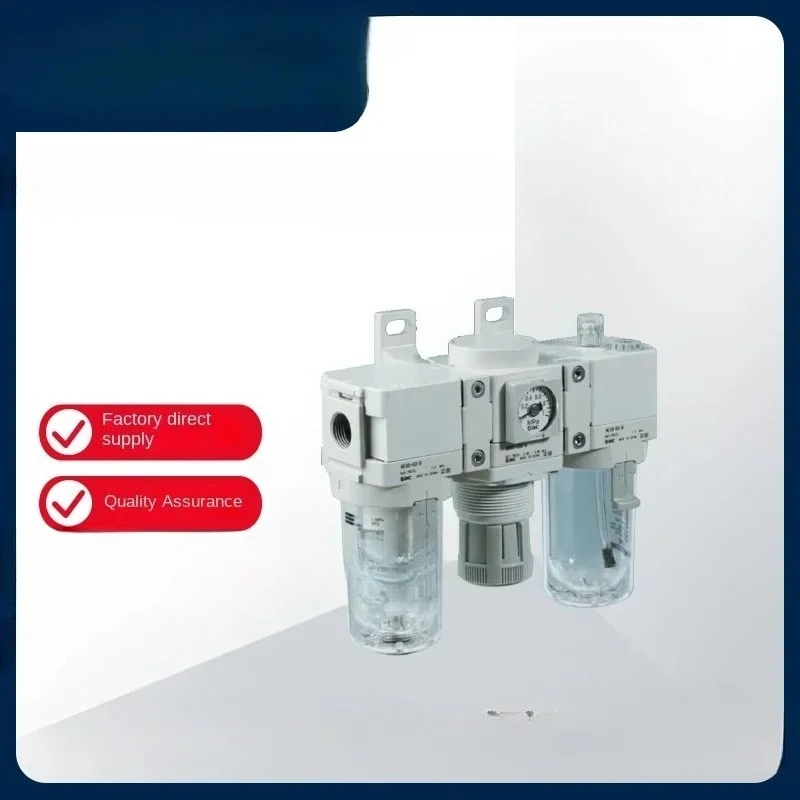 Pneumatic Triplex AC Series, Duplex, Air Cleaner AC30-02DG-D
