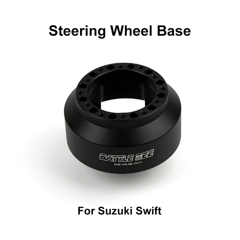 Aluminum Steering Wheel Boss Kit Hub Adapter Car Refit Kit Steering Wheel Connector Base Adapter For Suzuki Swift BB-HUB-004