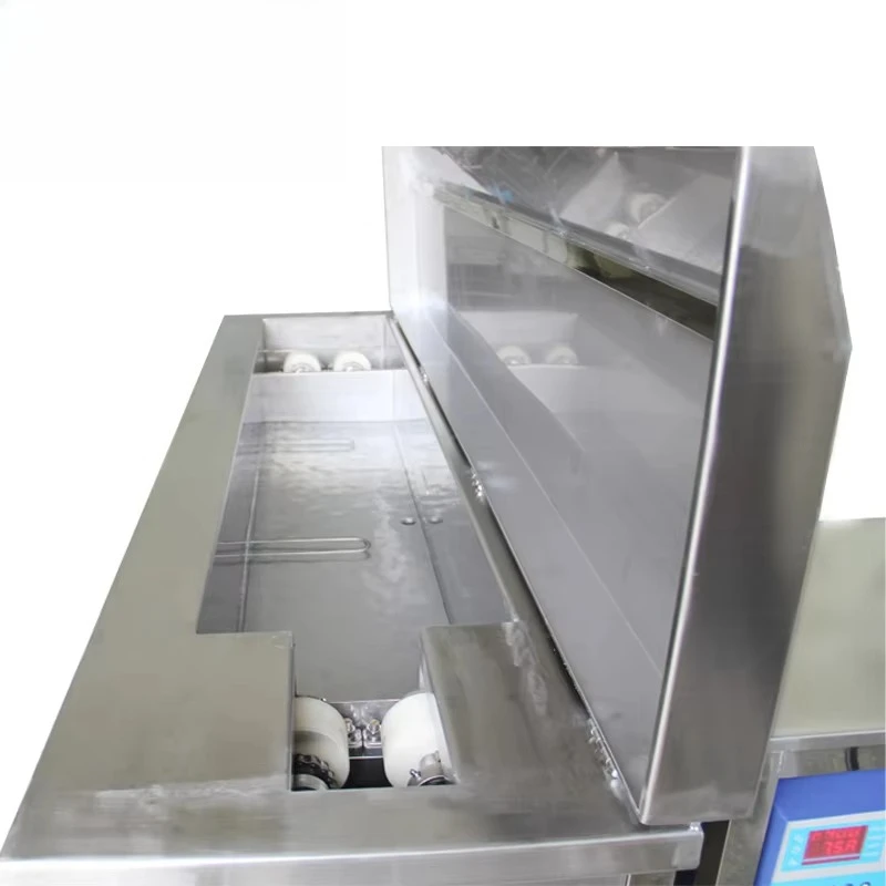 256L Industrial Professional Electric Built-in Motor Rotate Automatically Anilox Roller Ultrasonic Cleaning Machine New 3600W