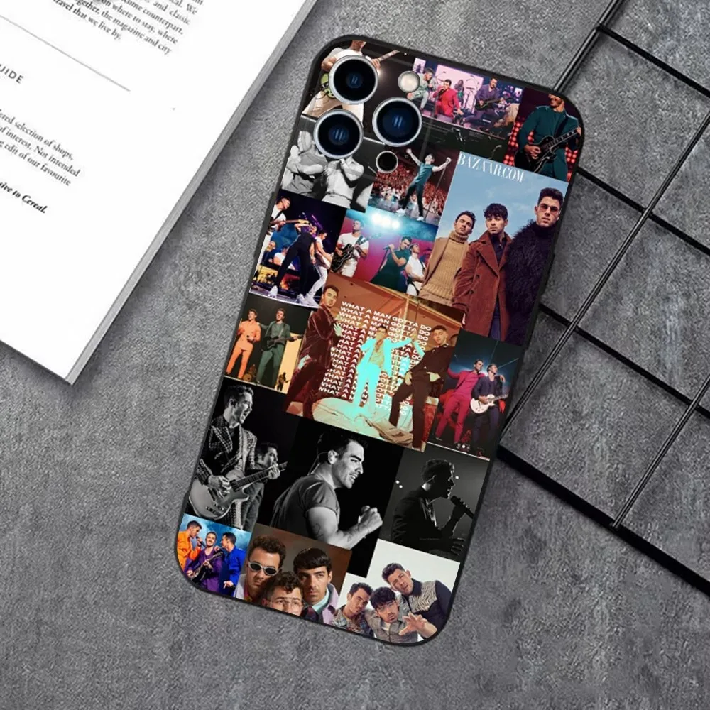 J-Jonas  B-Brothers  Phone Case Silicone Soft for iphone 15,14,13,12,11,Pro,X,XS,Max,XR, Plus X XS XR Cover