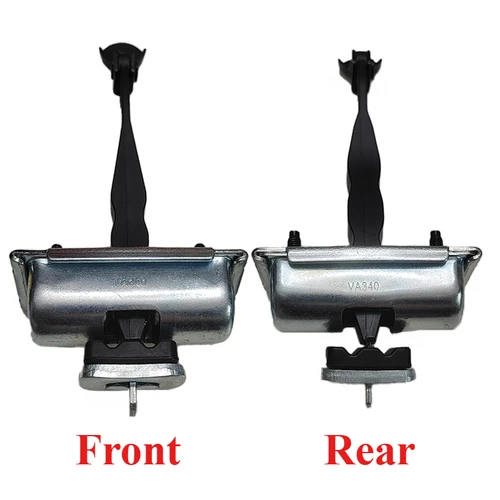 Imagen 2 del producto 1/4 unidad delantera trasera L/R para Ford Explorer Police 2011-2018 bisagra de puerta de coche tope limitador de correa de retención BB5Z- 7823552 -Un BB5Z- 7827204 -A