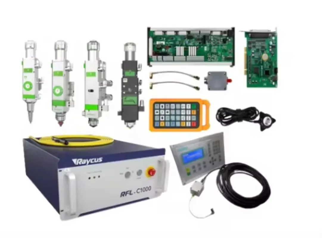 Kit componenti principali parti di attrezzatura per macchina da taglio in fibra Raycus Source BM111/109 Fscut1000/2000 Bcs100