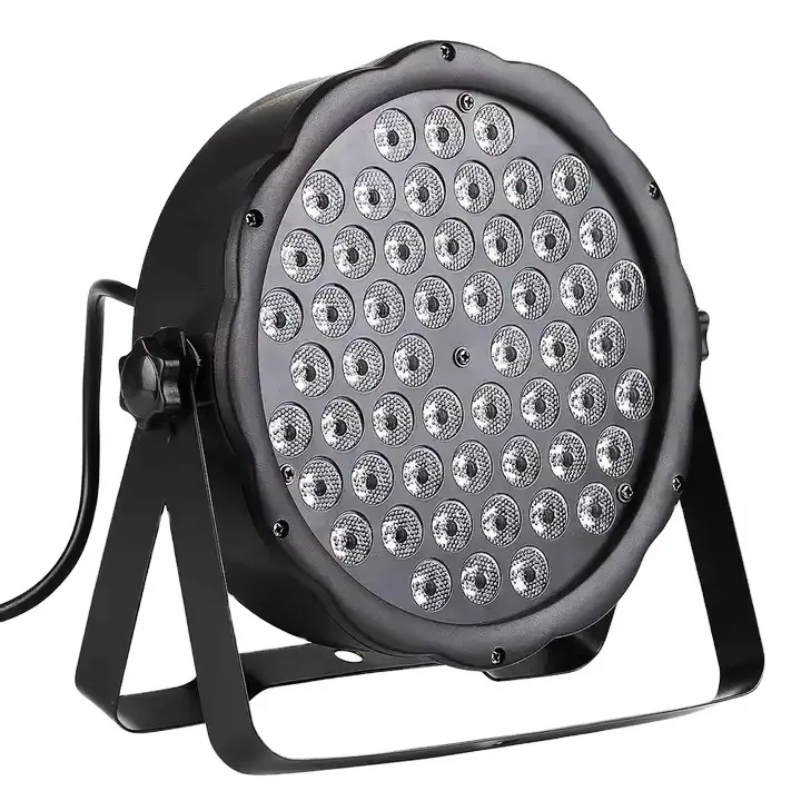 54pcs 3W 3 In1 LED Flat Par Light 2026 New Factory cheap Price Dmx512 Led Bar Stage Dj Disco Lights for Party Wedding