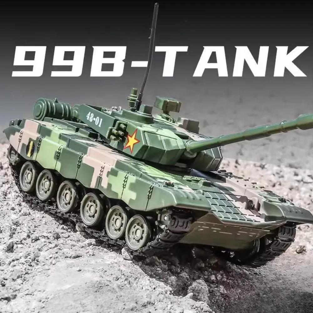 

1/32 Scale Leopard 2 Main Battle Tank Model Toys Alloy Diecast Sound Light Rotatable Turret Alloy Vehicle Models Gifts for Kids