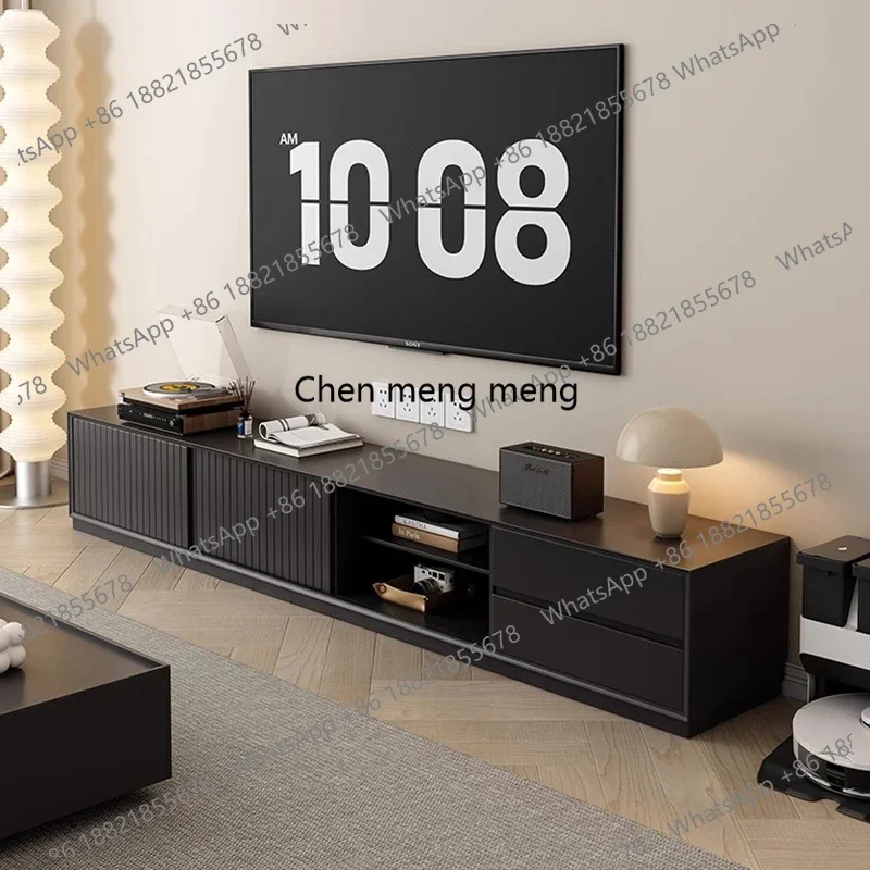 Mueble para TV de Diseño Industrial, Único, con Almacenamiento, Moderno y Elegante, con Cajones, Mueble para Televisor, Mueble para Sala de Estar RR