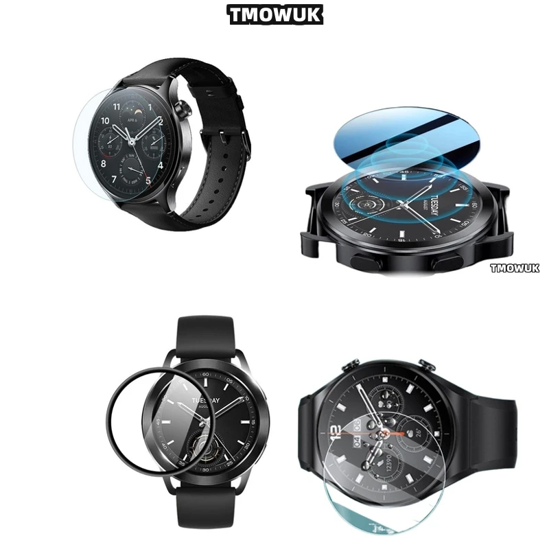 

For Xiaomi Watch S1 S3 Pro S4 Sport High-Definition Tempered Glass Screen Protector Ultra-Thin 9H Scratch-Proof