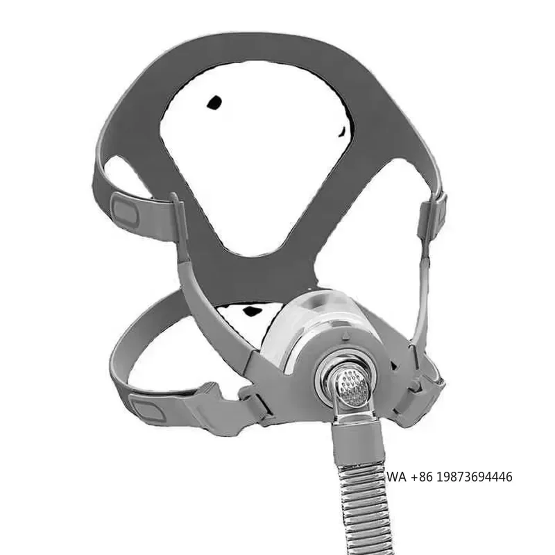 Ventilator Consumables Silicone Nasal Mask BiPAP Full Face Breathing Mask