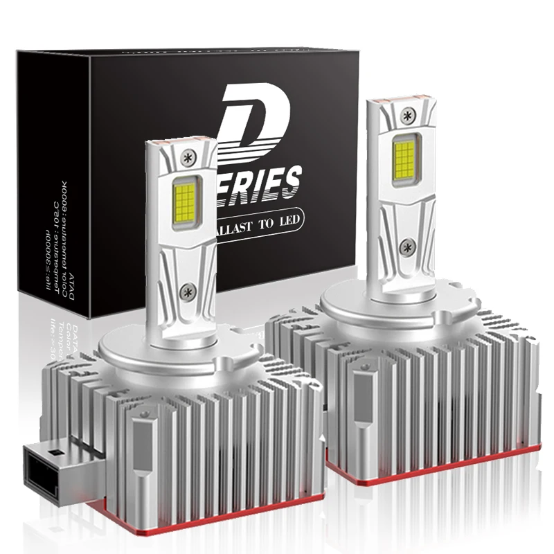 2PCS D1S D3S D8S LED Headlight HID LED 300W Headlamp 30000LM Bulb Xenon Car Light Turbo Lamp Canbus 6000K Plug&Play 12V 24V