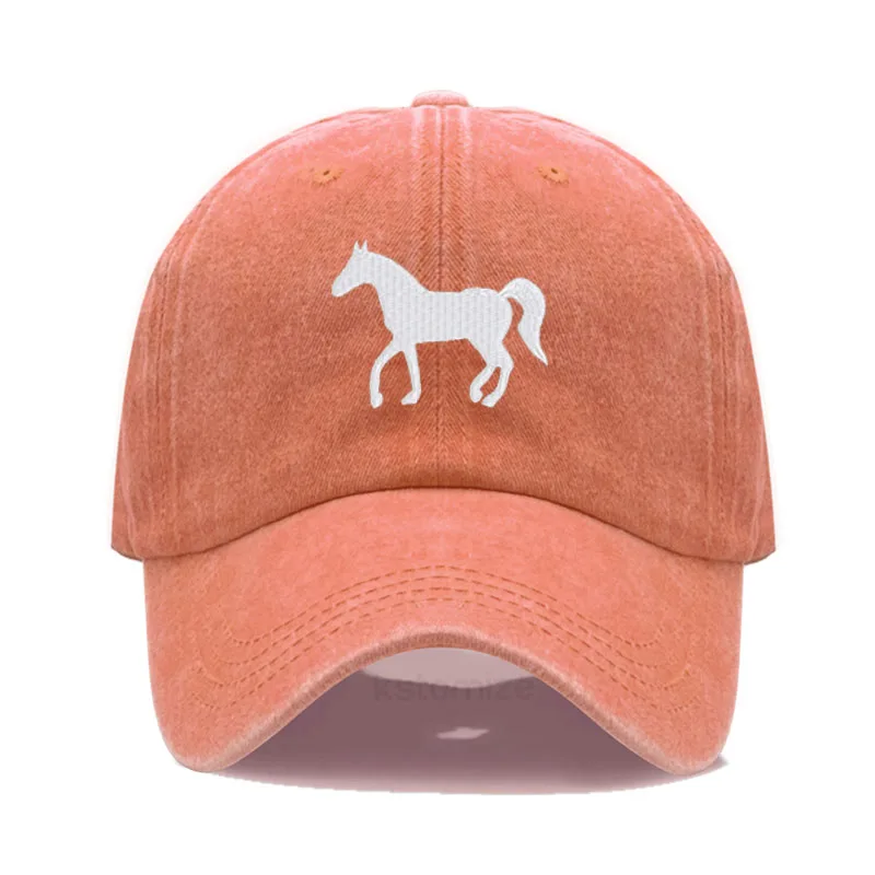 Unisex Cotton Dad Hat Adjustable Breathable Travel Cap Funny Horse Design Embroidered Horse Dad Hat: Unisex Baseball Cap - Etsy main image 3