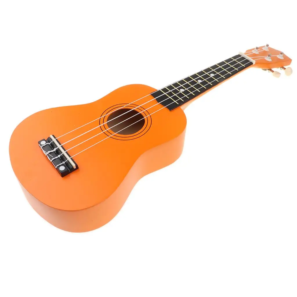 21" Basswood Ukulele 4 Strings Guitar for Kids Beginners Gift