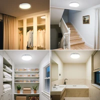 WILLED 8W Rechargeable Motion Sensor Ceiling Light with Remote 5000mAh battery Magnetic LED for Shower Garage Hallway Closet 2