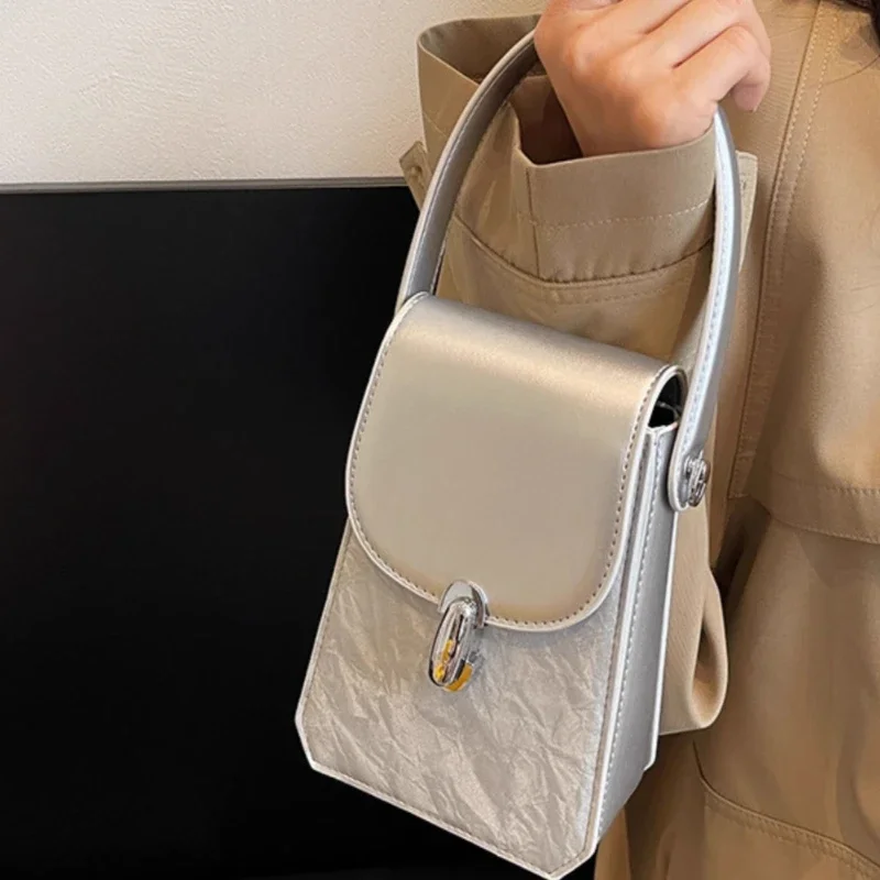 

Retro Faion Handbag Women's New Autumn Winter High-End Sensation Small Square Crossbody Bag All-Match Handbag