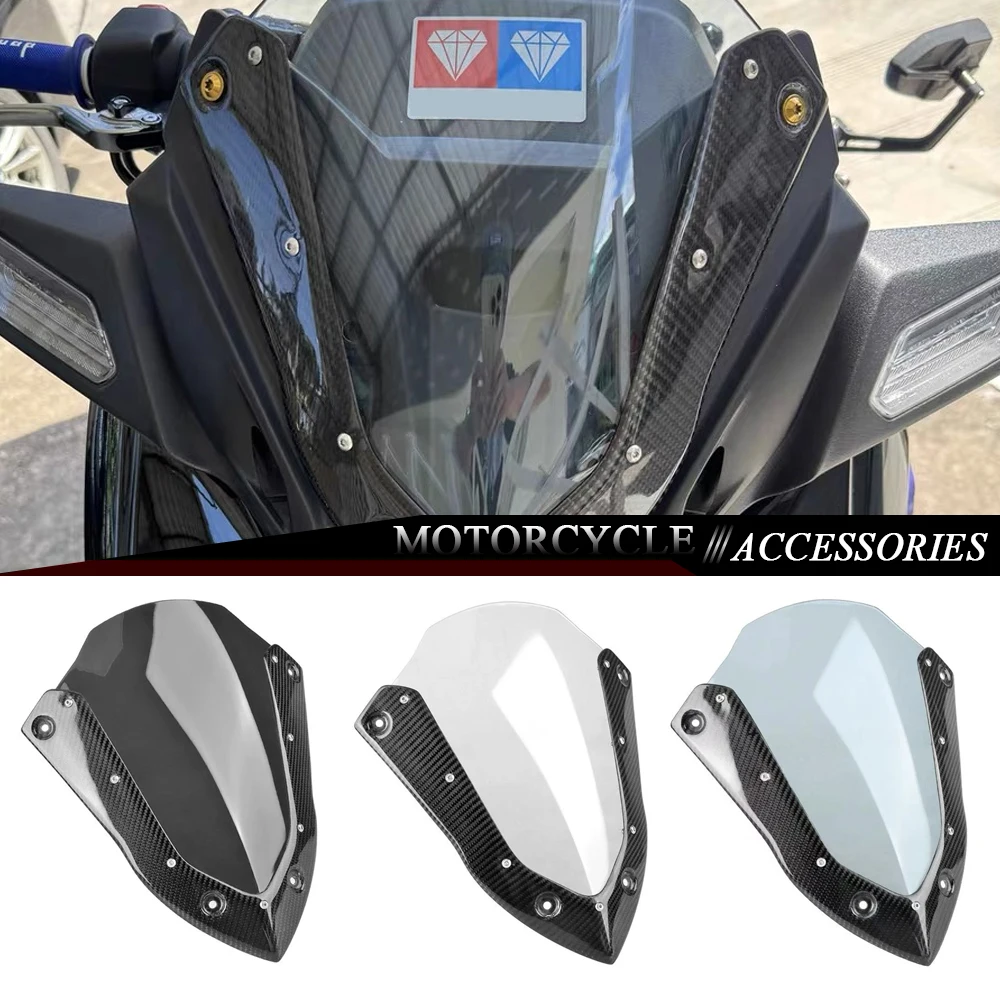 

For YAMAHA X-MAX300 XMAX300 X-MAX 300 XMAX 300 2023 2024 New Motorcycle Accessories Screen Windshield Fairing Windscreen