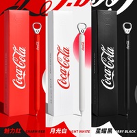 KACO Coca-Cola co-branded Gel Pen 0.5MM Black Dual Ball ST Nib Smooth Quick-drying Signture Pens Cute Creative Stationery