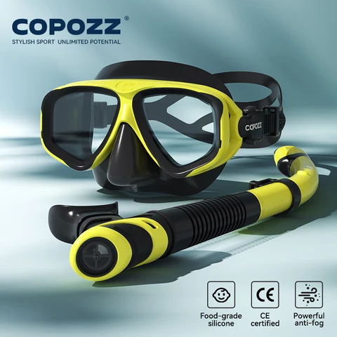COPOZZ маска для дайвинга 4911+4920