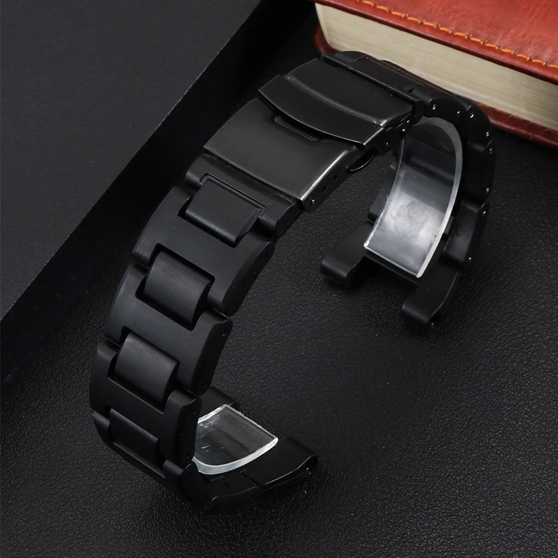 Plastic-steel Srtap Replaces The Heart Of Steel GST-300 400W110 210B S100G Series Silicone Watchband With Concave Interface 26mm