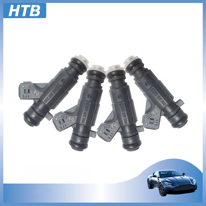 

HTB 4 шт. топливные форсунки 032906031P для Volkswagen Suran Golf 1.6l 4cil 08-15 Cross-fox Motor 1.6 8V Flex 0280156399