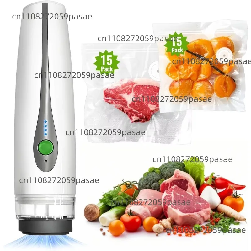 

Mini Portable USB Powered Automatic Vacuum Sealer Reusable Lithium Battery Kitchen Gadget Filter Liquid Household Sealer