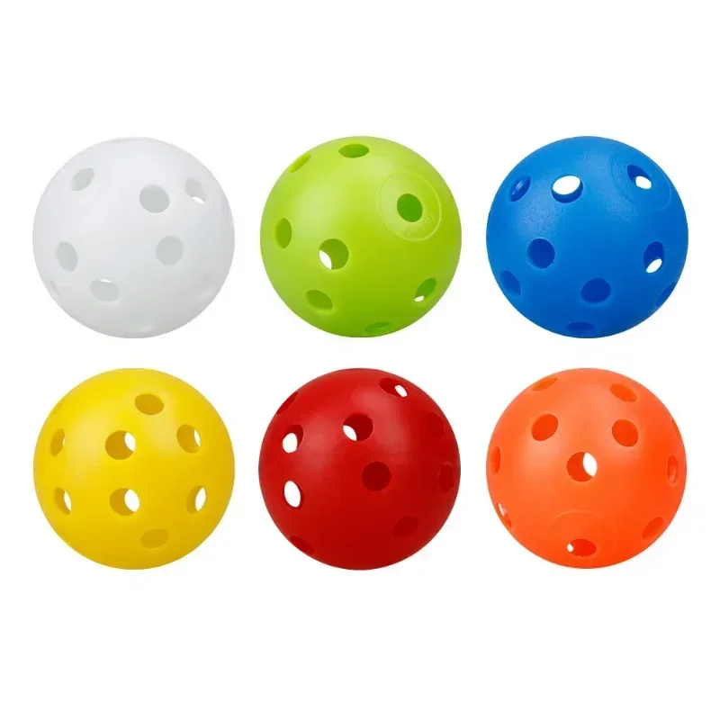 Hole golf Practice Ball 42mm26 hole injection molded pickleball Hole Ball Super soft outdoor practice Baseball