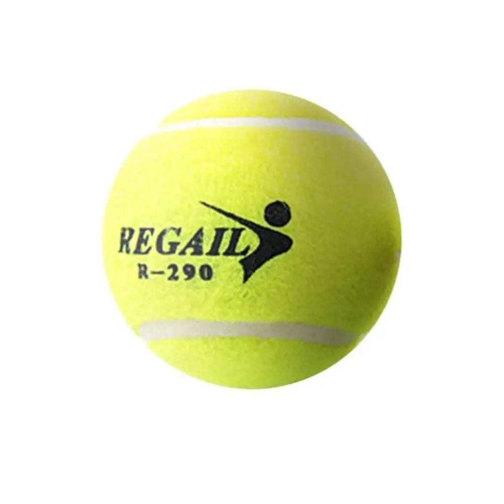 

High Elasticity Tennis Balls Chemical Fiber Rubber Training Exercise Tennis Balls Bite Resistant Professional