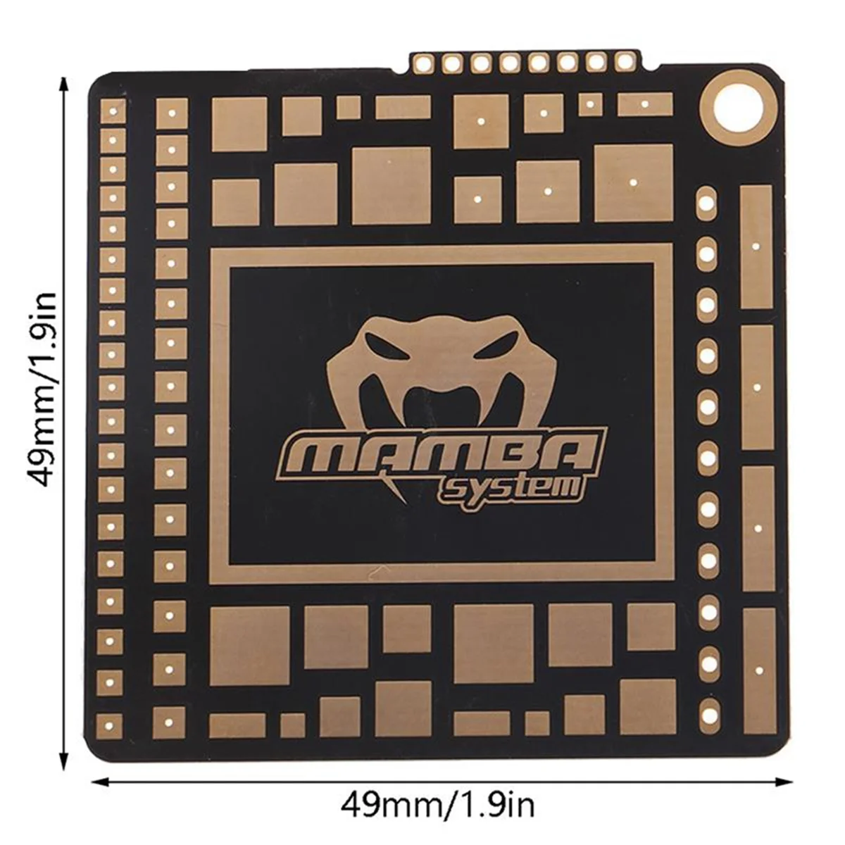 DIY Soldering Practice Board for FPV Beginner New Pilots Improving Soldering Level DIY Parts 49x49x1.6mm