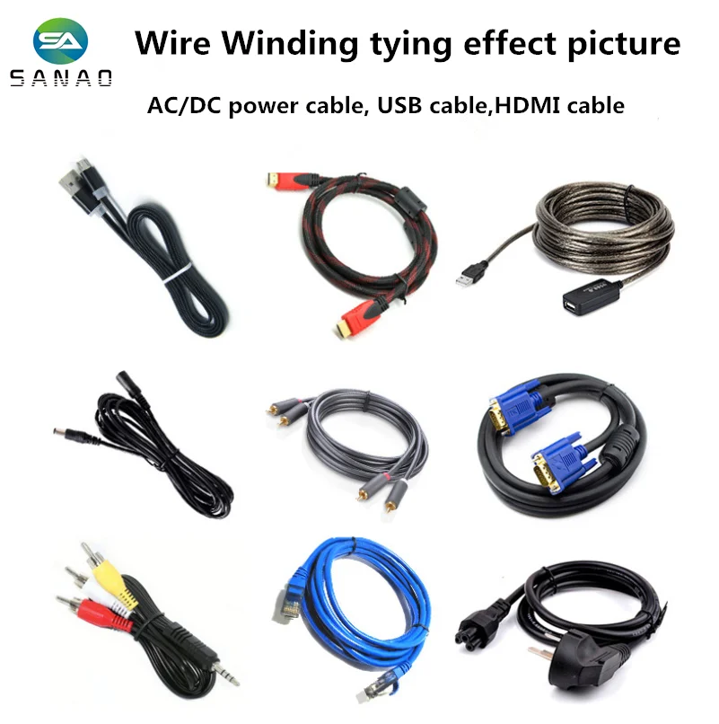 المهنية مخصصة التعادل سلك لف آلة سلك مسطح صوت لفائف آلة لف مزدوجة دائرة شقة الهواء الأساسية لفائف #6