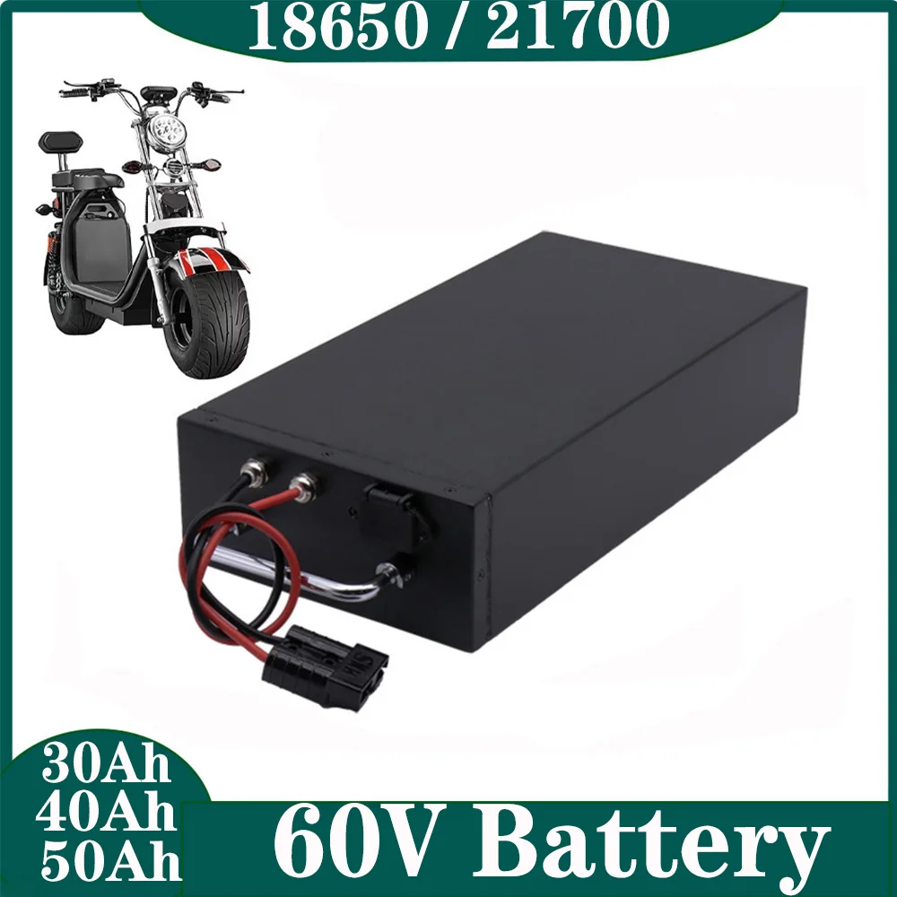 

60V 50Ah 18650 21700 Rechargeable Li ION Battery FOR 1000w 1500w 2000W Citycoco X7 X8 X9 Trolling Motor Lithium Battery