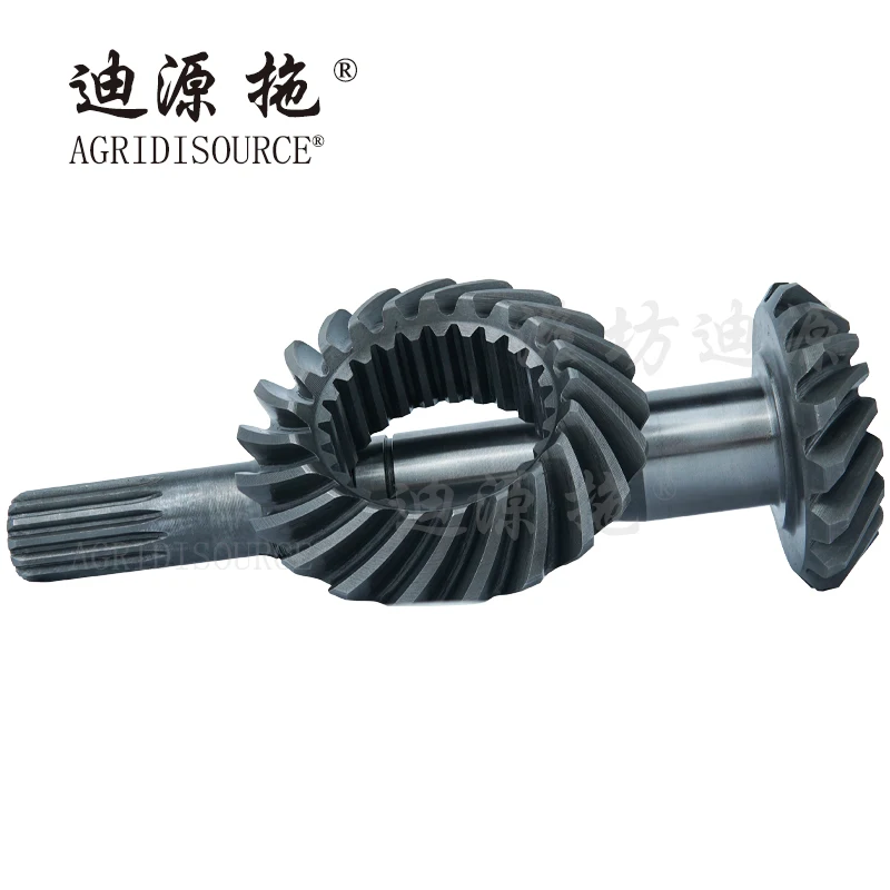 Main and passive spiral bevel gear assemblies for Lovol TA series tractor, the front axle use TH04311010025