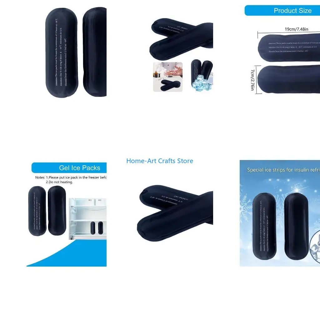 Y3NA Reusable Coolers Bag Ice Pack Portable Ice Wrap Ice Bag Muscle Aches Relief Ice Pack