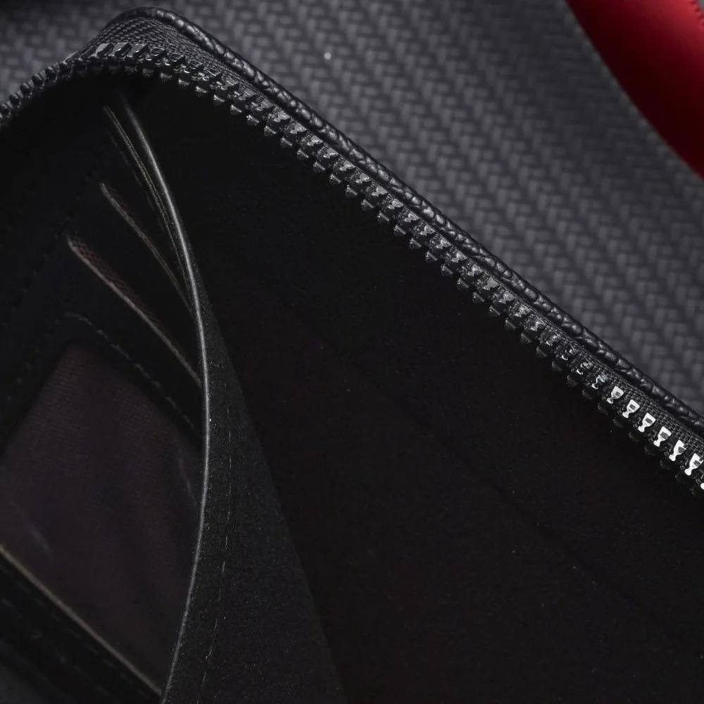 

Fashion PU Men's Wallet Solid Color Zipper Business Card Holder Short Foldable Leather Coin Purse Male