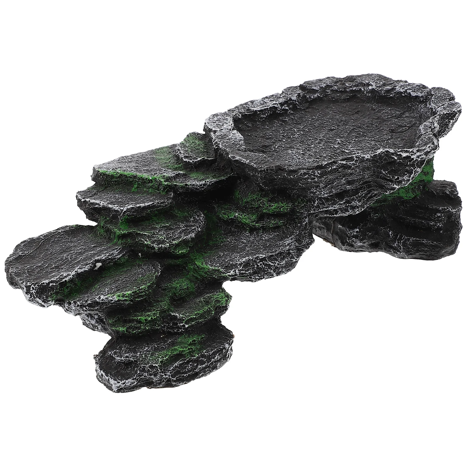 

Resin Turtle Basking Platform Vivid Simulation Sunbathing Ramp For Aquarium Terrarium Decor Reptile Hideout Tortoise Habitat