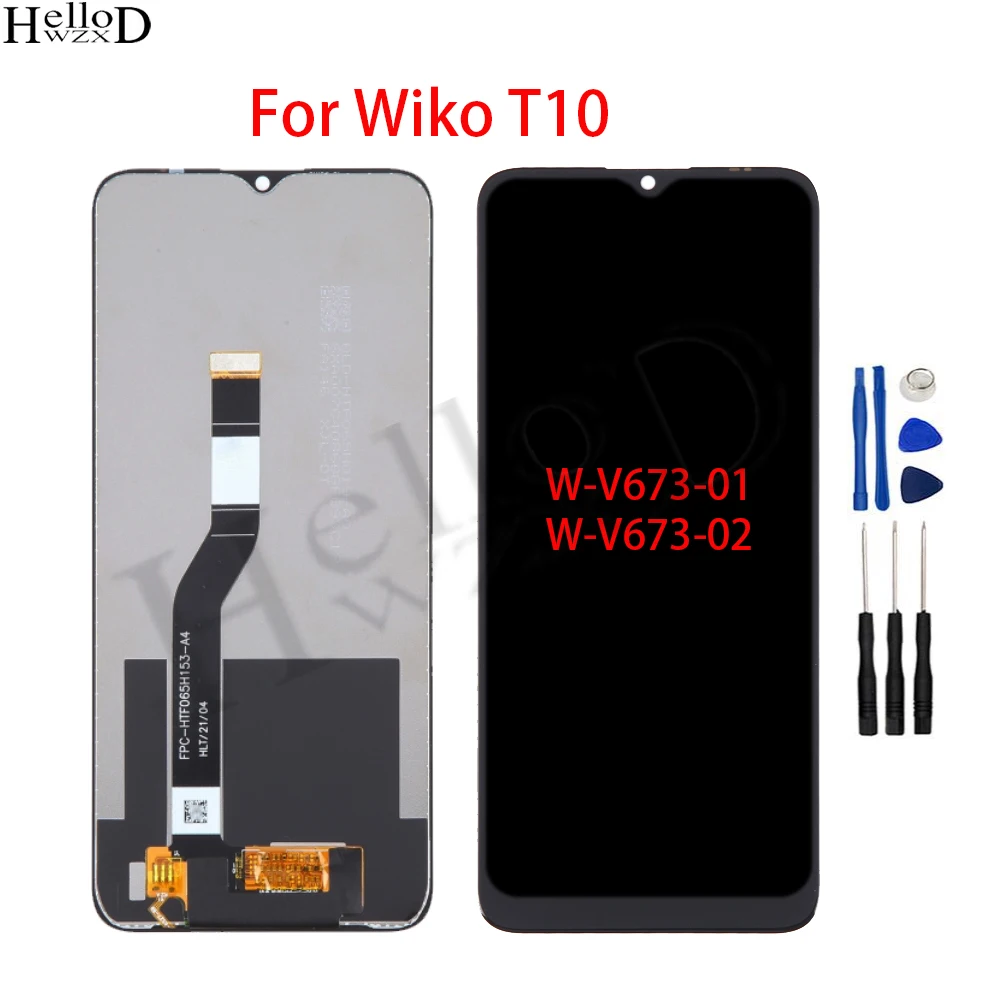 

6.5" LCD Screen For Wiko T10 W-V673-01, W-V673-02 LCD Display Touch Screen Digitizer Accessories Assembly Replacement Parts