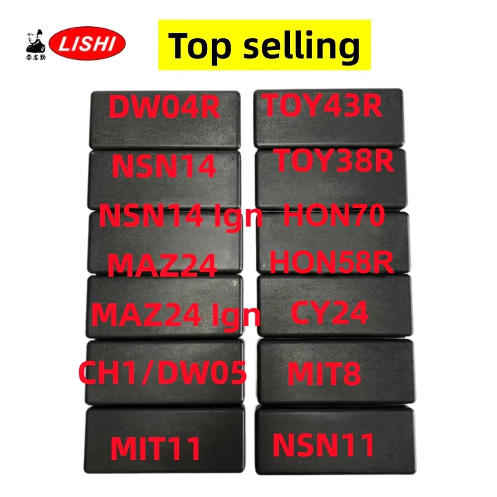 

Инструменты 2 в 1 Lishi NSN14 mazign 24 Ign DW04R CH1 HON58R MIT11 MIT8 CY24 NSN11 FO38 HON42 Lishi Tool2 в 1 для слесаря автомобиля