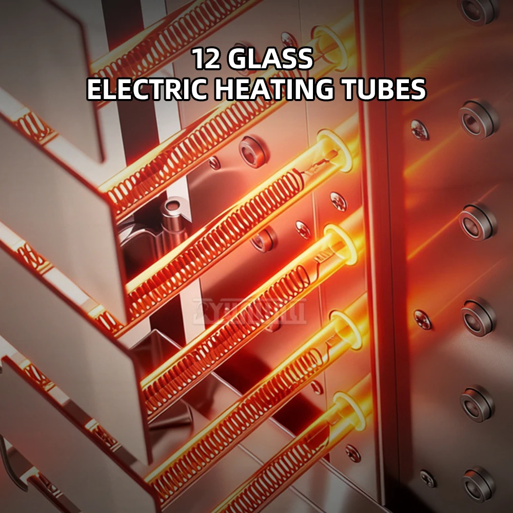 

Электрический вертикальный гриль-барбекю с автоматическим вращением, бездымный, с функцией запекания