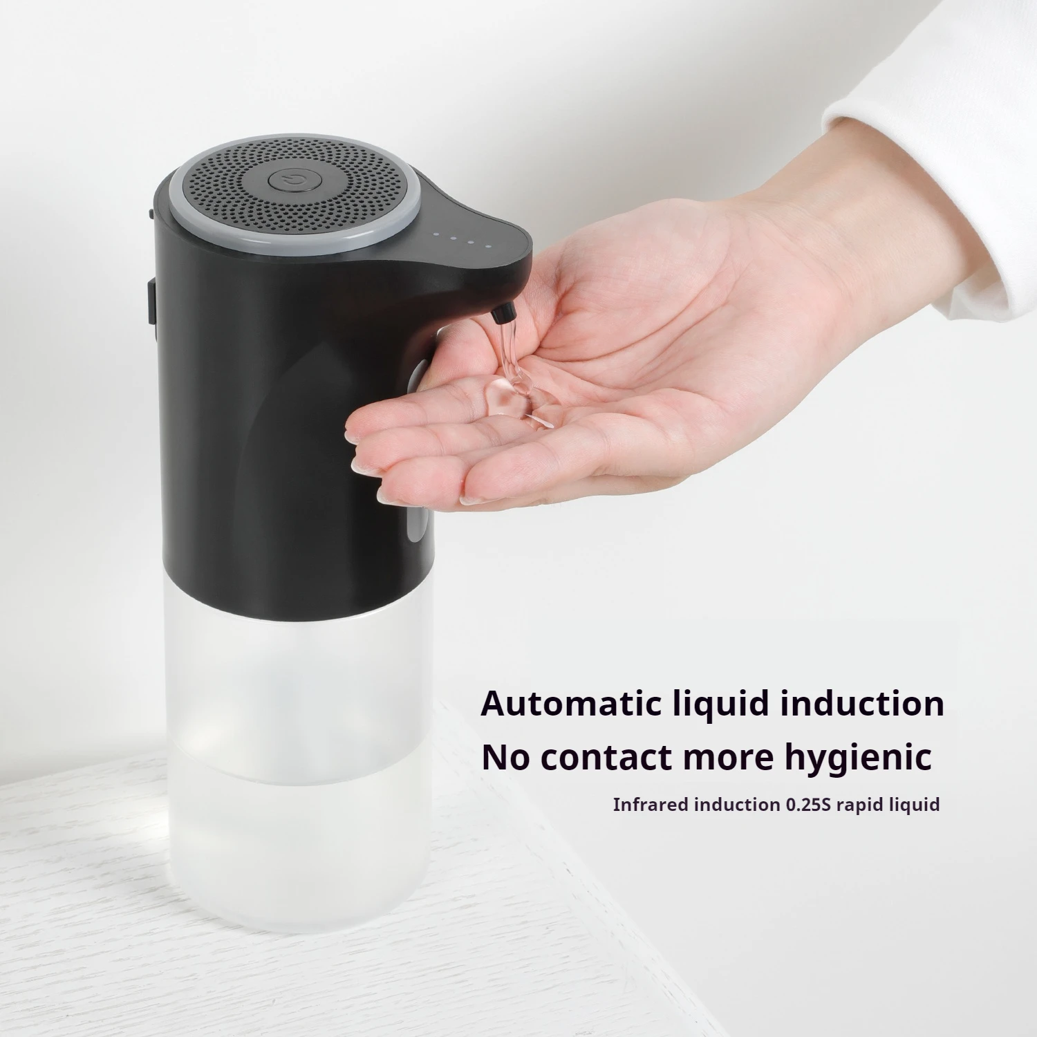 

Автоматический дозатор для мыла, с зарядкой от USB, ёмкость 350 мл