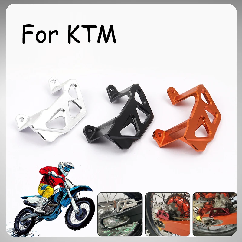 Protector de Disco de Freno Trasero CNC para Motocicleta KTM XCFW EXC EXCF SXF XCF Six Days TE FE FC TC 2004-2024, Protector de Caliper Trasero