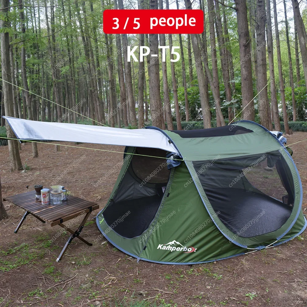 Kamperbox Pop-Up Tent Camping Tent Camping Equipment Shelter Tent Outdoor Camping Automatic Instant