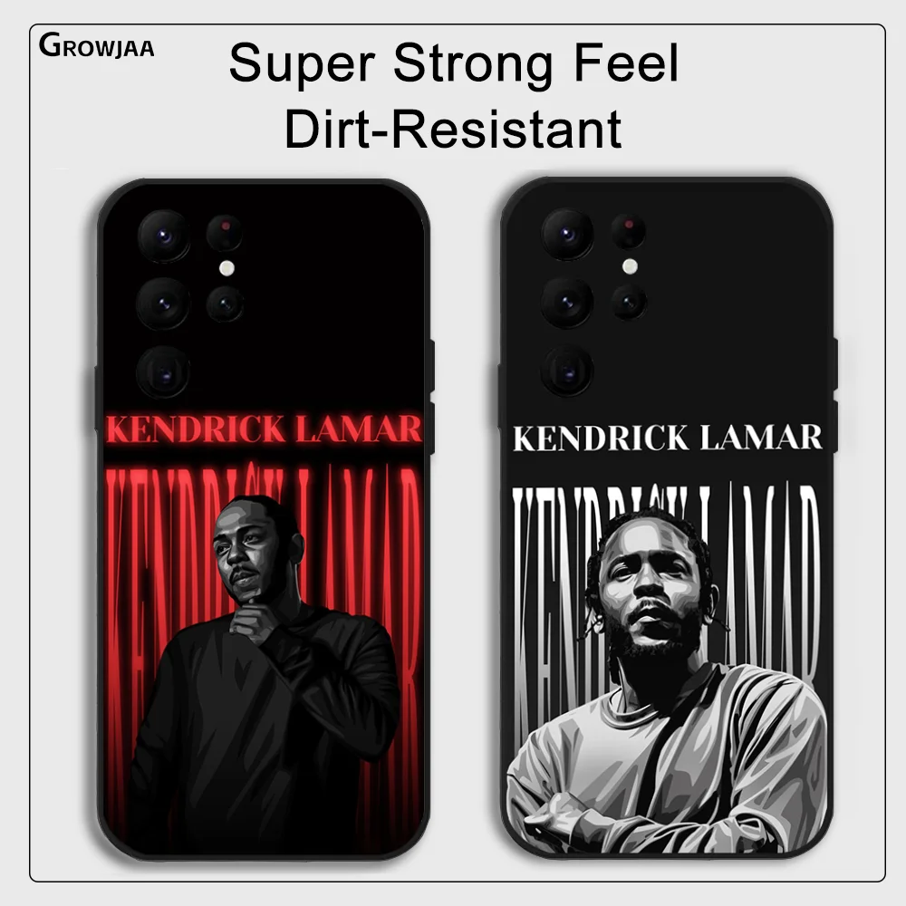 K-Kendrick L-Lamar Phone Case for Samsung Galaxy S24 Ultra S22 S23 Ultra S21 S20 5G Protective Silicone TPU Funda